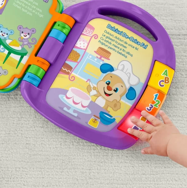 Carte Interactivă Fisher-Price Râdem și Învățăm