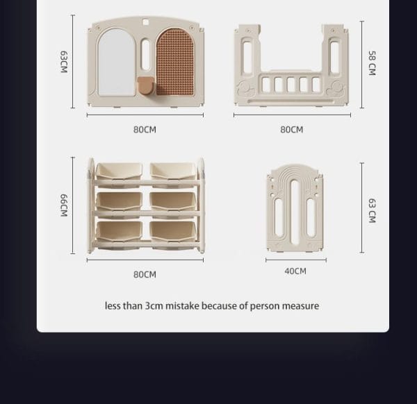 Acessorii loc de joaca tip tarc - complex de joaca modular